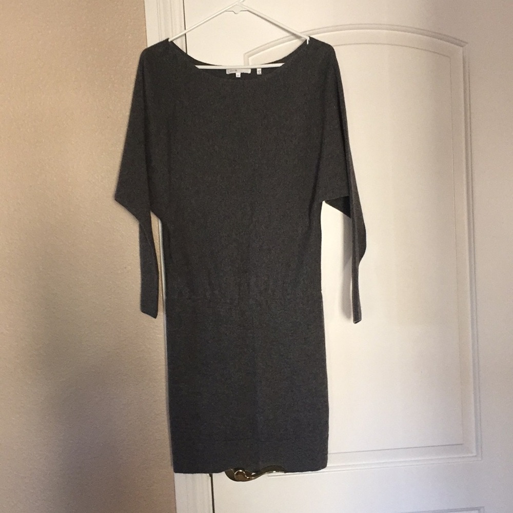 Vince cashmere grey dress